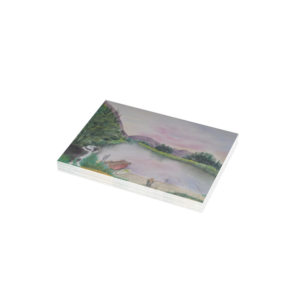 A Day at the Pond Greeting Cards (1, 10, 30, and 50pcs)