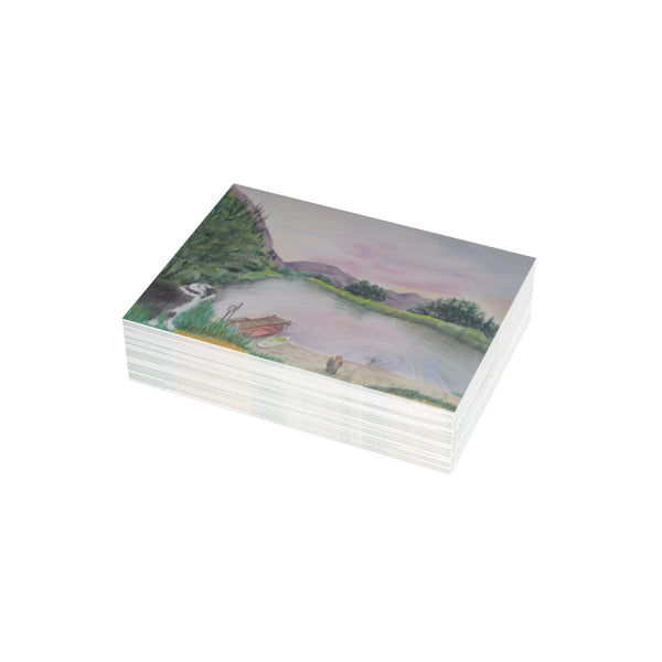 A Day at the Pond Greeting Cards (1, 10, 30, and 50pcs)