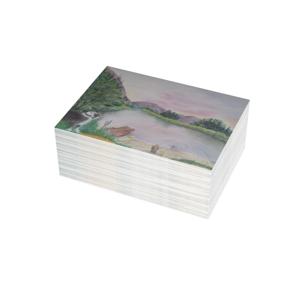 A Day at the Pond Greeting Cards (1, 10, 30, and 50pcs)