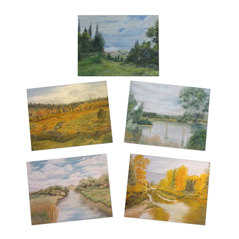 Majestic Landscapes Greeting Cards (5-Pack)