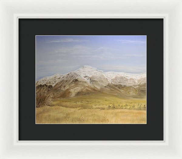 Ben Lomond Peak - Framed Print