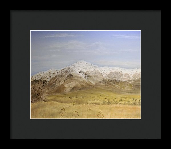 Ben Lomond Peak - Framed Print