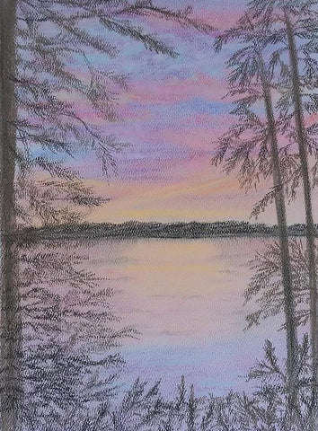 Colorful Sunset - Art Print