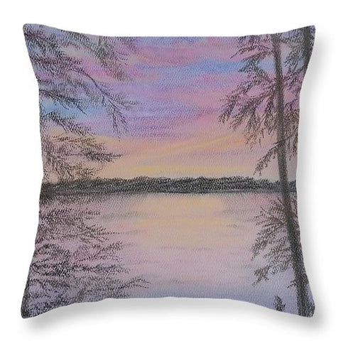 Colorful Sunset - Throw Pillow