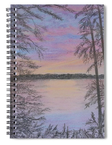 Colorful Sunset - Spiral Notebook
