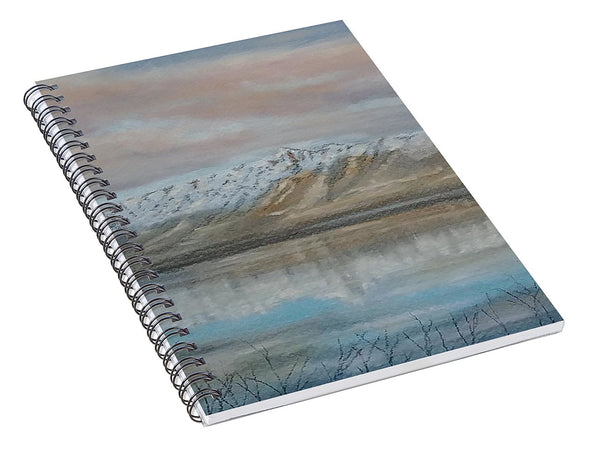 Mountain Reflection - Spiral Notebook