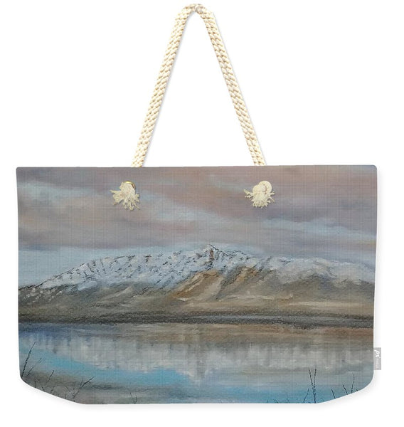 Mountain Reflection - Weekender Tote Bag