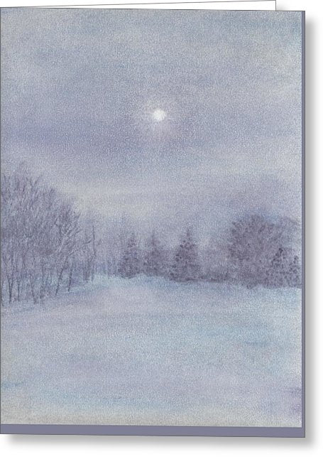 Snowy Serenity - Greeting Card