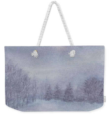 Snowy Serenity - Weekender Tote Bag