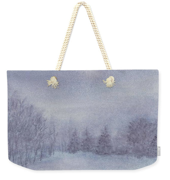 Snowy Serenity - Weekender Tote Bag